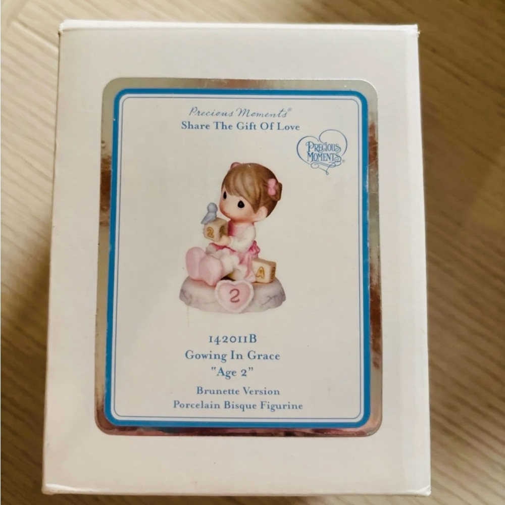 Precious Moments Growing in Grace Age 2 figurine.